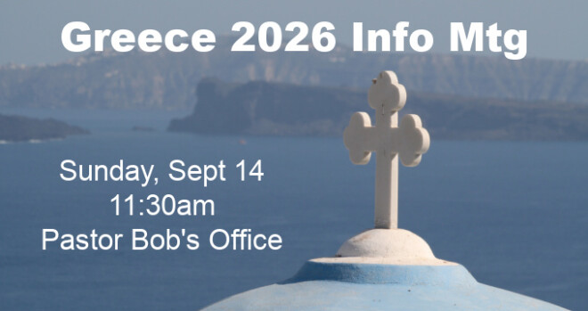 11:30am Greece Info Mtg