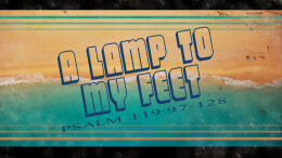 A Lamp to My Feet