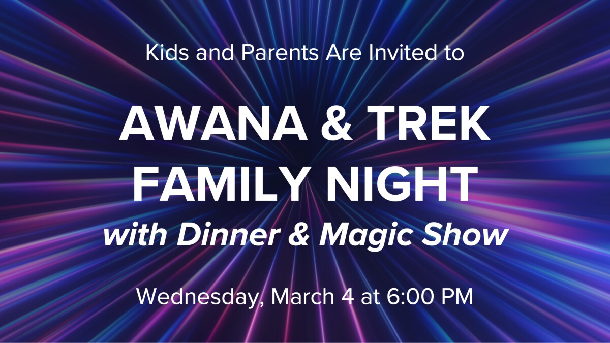 Awana & Trek Family Night