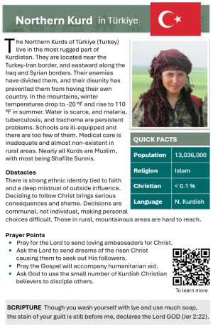 Northern Kurd in Turkiye