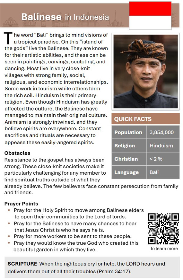 Balinese in Indonesia