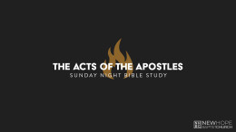 Acts Study #43 \ April 6, 2025