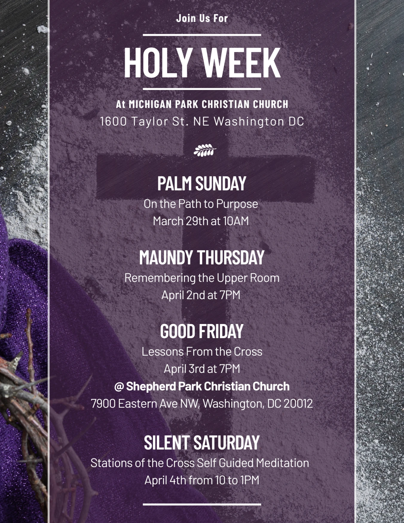 Holy Week 2026