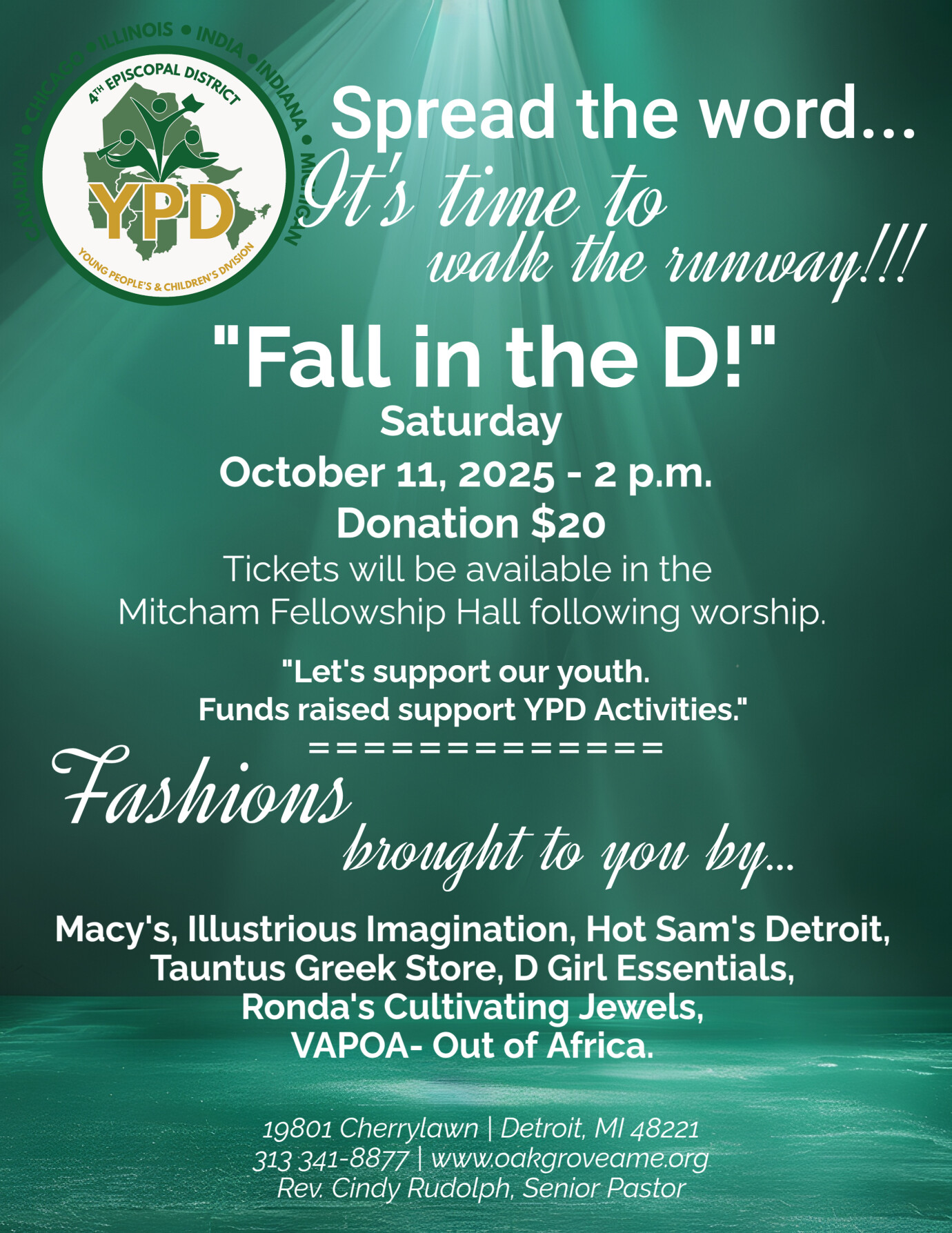 "Fall in the D!" - YPD Fashion Show