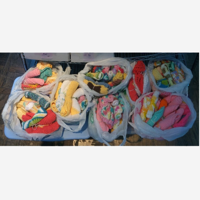 Bags of Miscellaneous Yarn