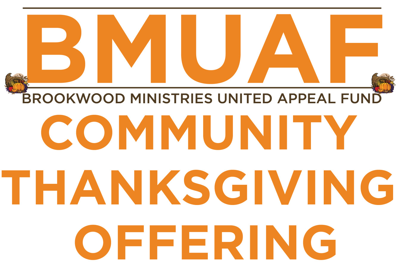 BMUAF - COMMUNITY THANKSGIVING OFFERING