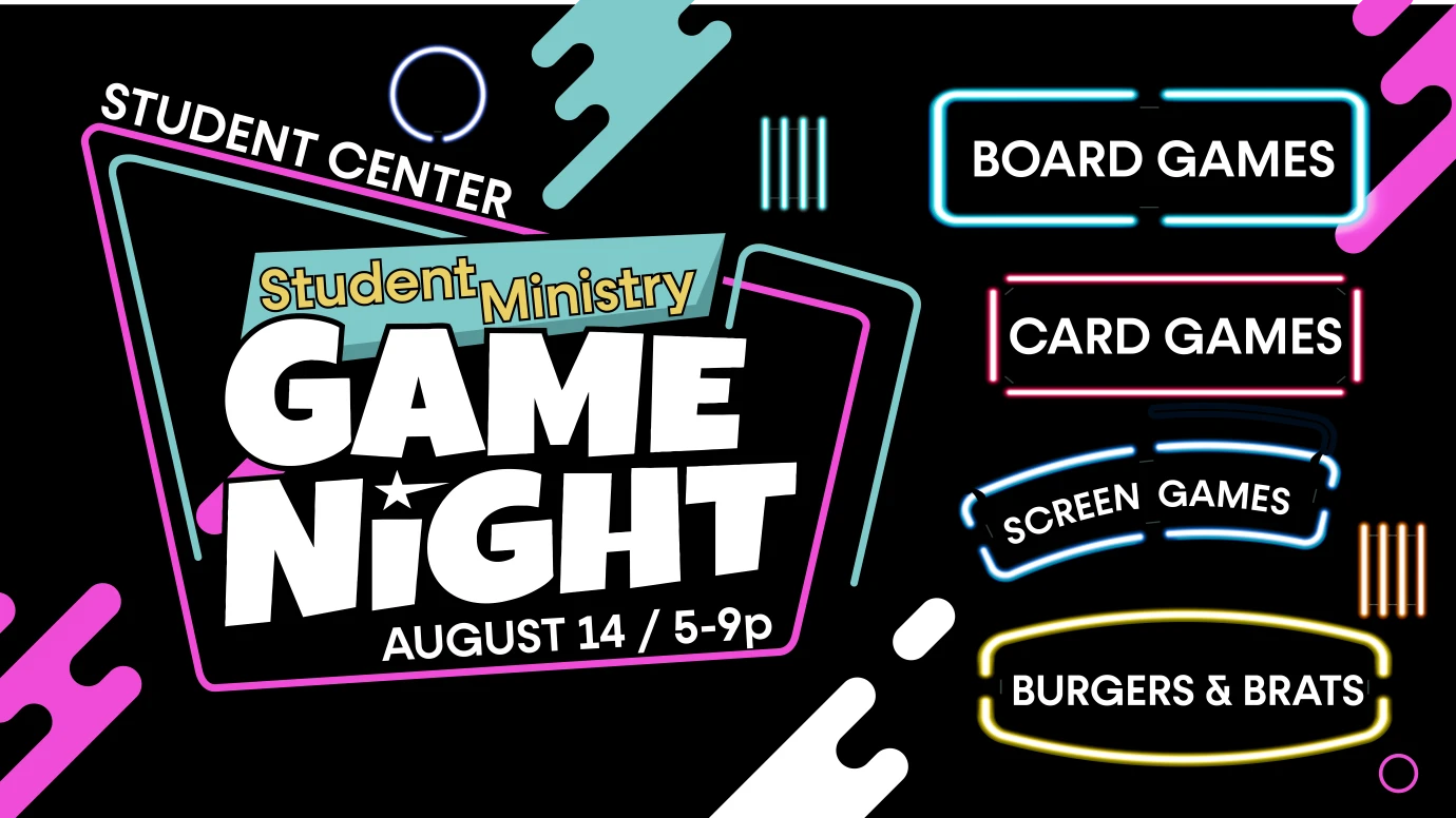 Game Night - August 14th  