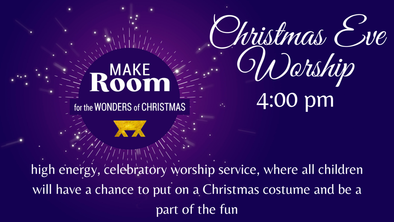 4pm Christmas Eve Worship
