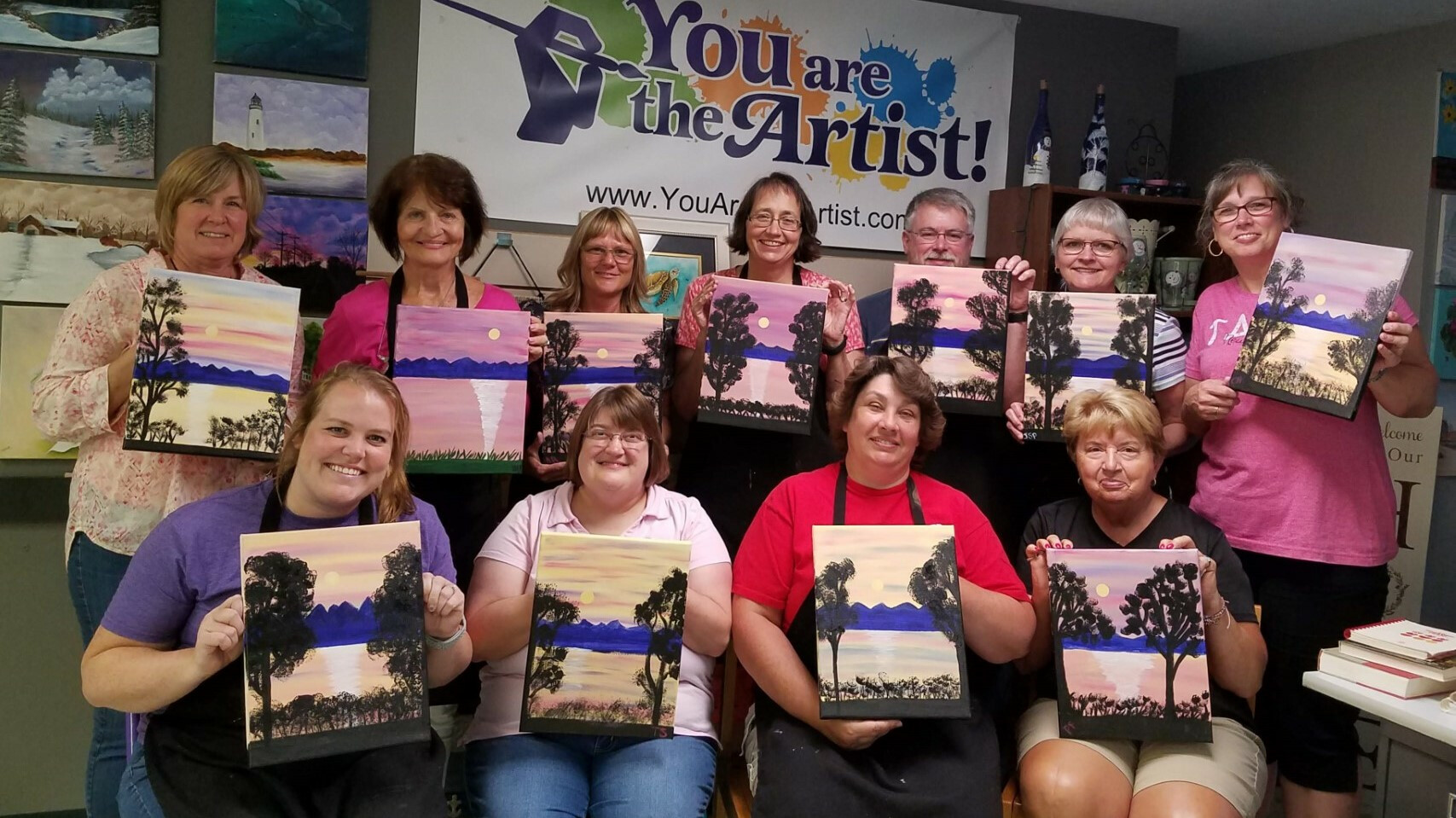 Fellowship Painting Class June 2019
