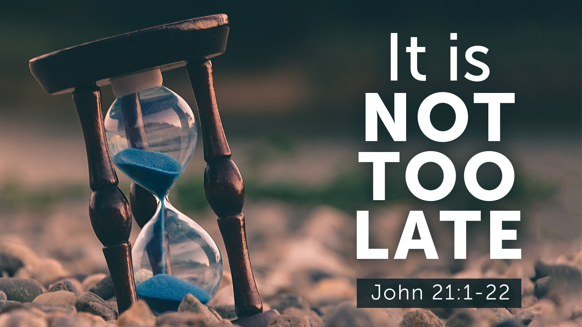 It Is NOT TOO LATE (Audio) episode artwork