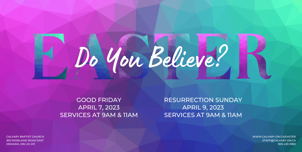 Easter Weekend Services