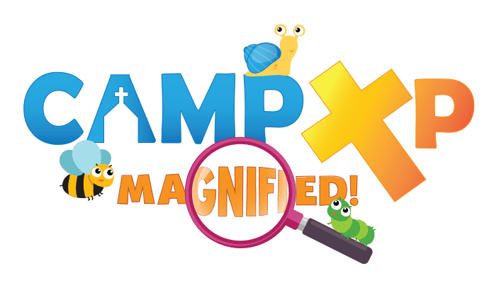 camp xp:magnified logo