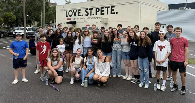 Students in St. Pete for Tuesday Out