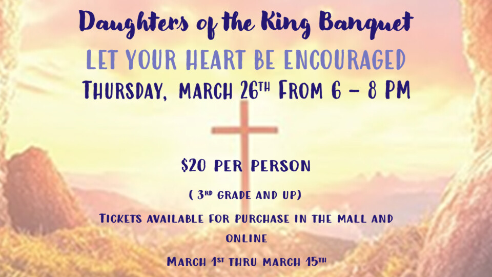 Daughters of the King Banquet 2026