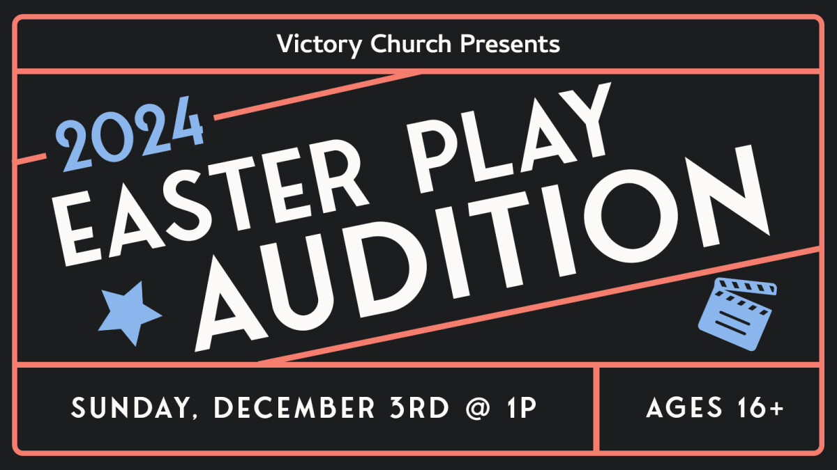 2024 Easter Play Auditions