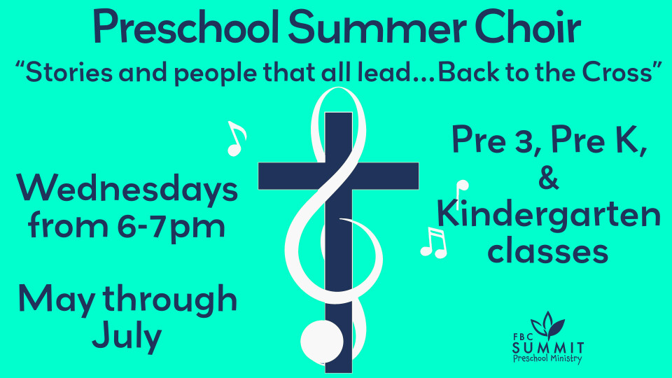 Preschool Choir 2023