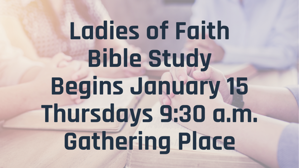 Ladies of Faith Bible Study