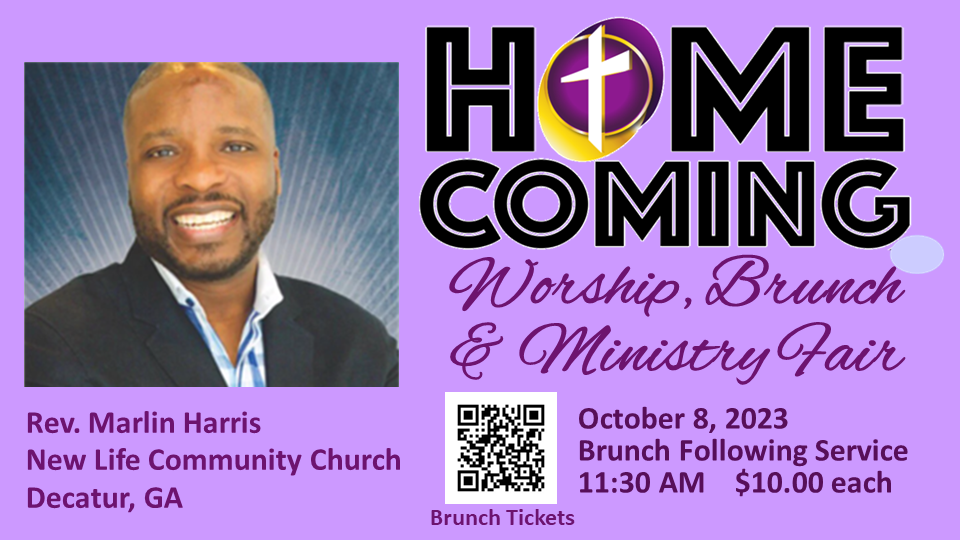 Homecoming Brunch, Worship & Ministry Fair