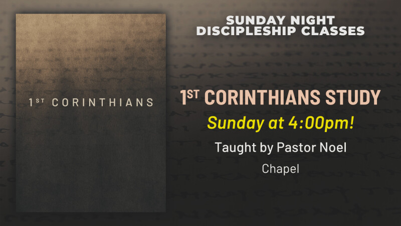 1st Corinthians Study