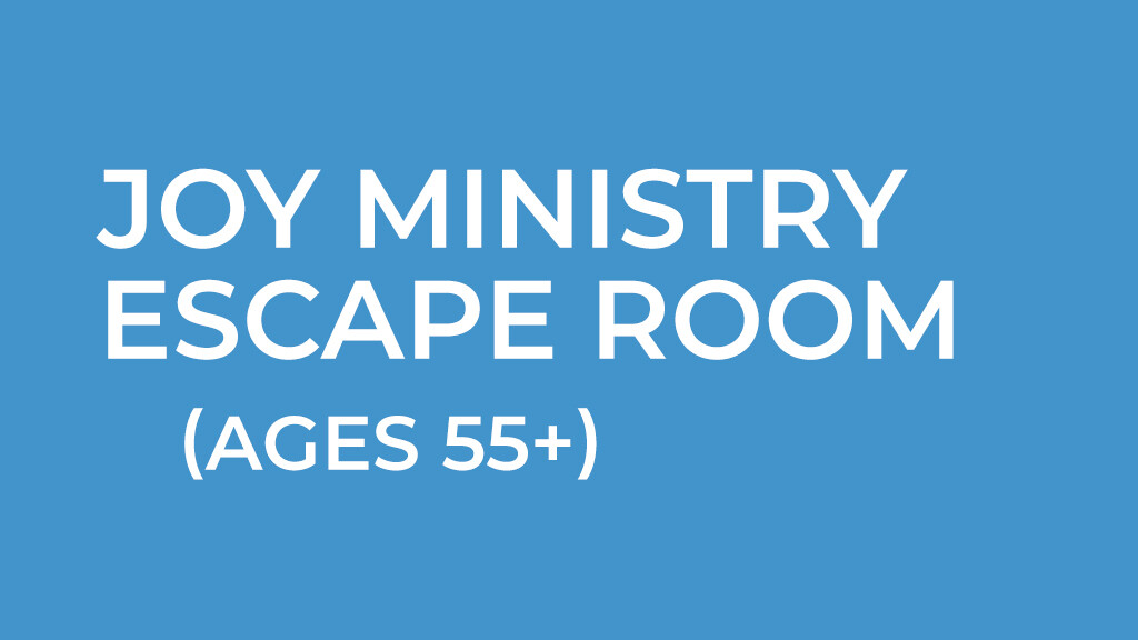 JOY Ministry Escape Room