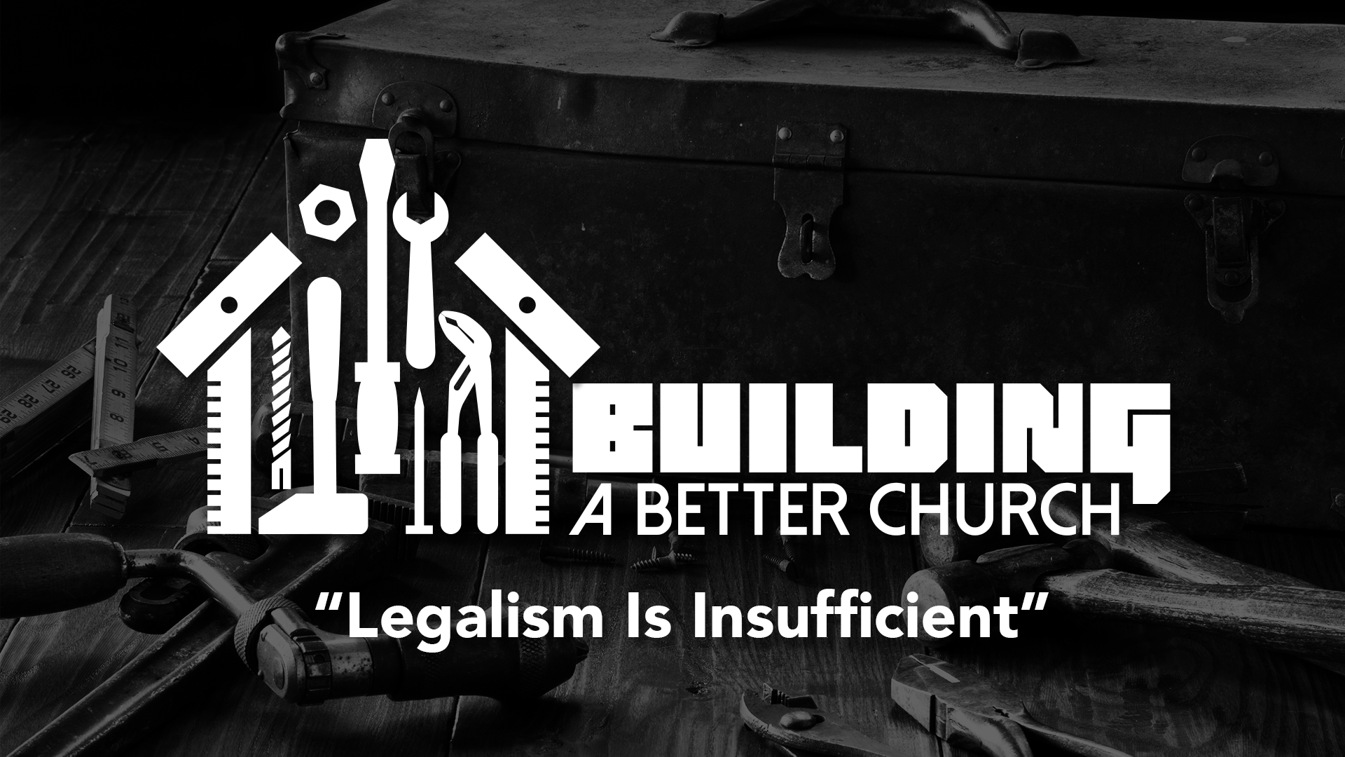 Legalism is Insufficient (Audio) episode artwork
