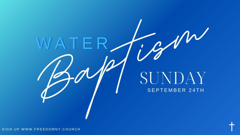 2023 September Baptism