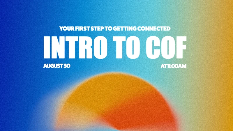 Intro to COF