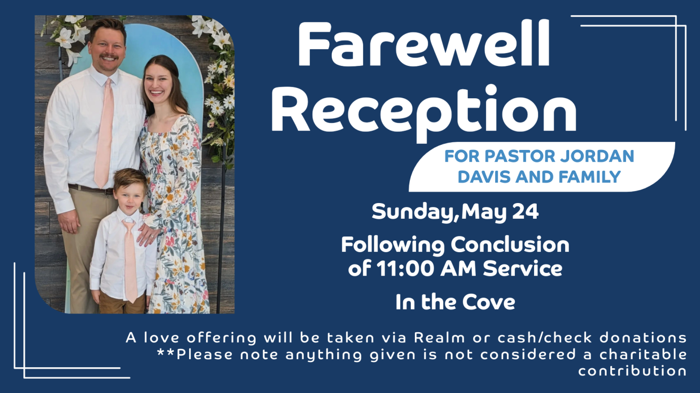 Farewell Reception for Davis Family