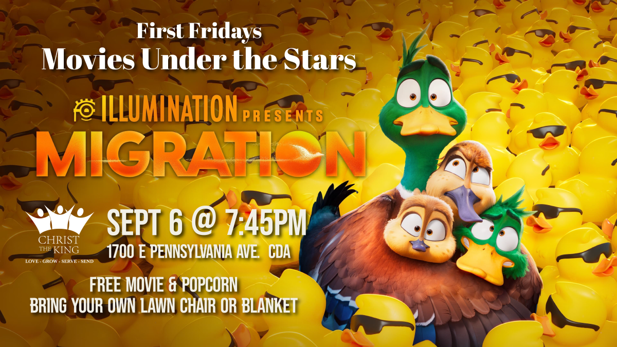 First Fridays Movies Under the Stars: Migration