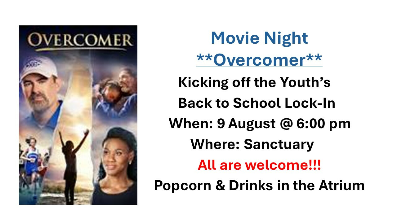 Movie Night - Overcomer