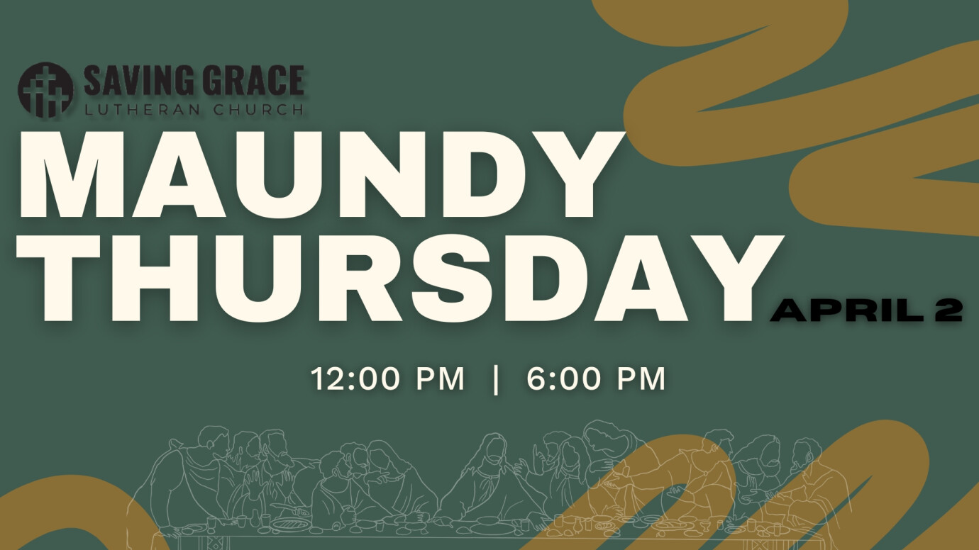 6pm Maundy Thursday Worship