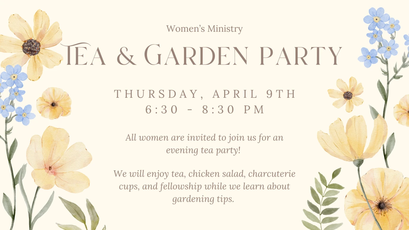 RECC Women's Ministry Tea & Garden Party