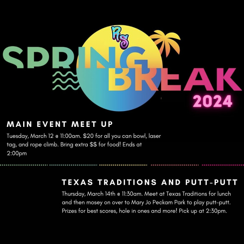 SPRING BREAK 2024.