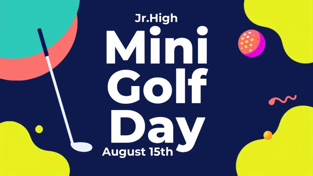 Jr. High Mini Golf & Laser Tag