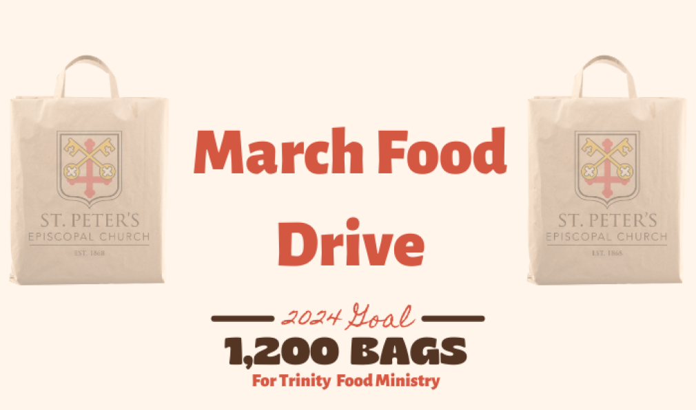 March Food Drive