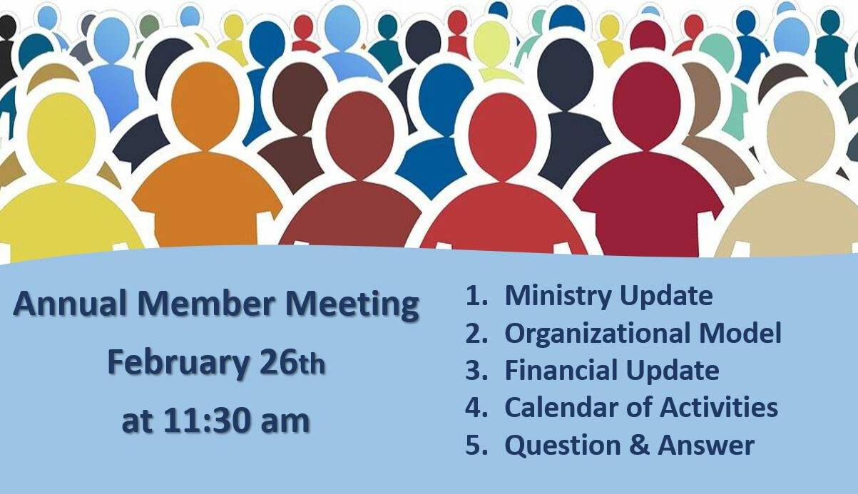 Annual Member Meeting 11:30 a.m.