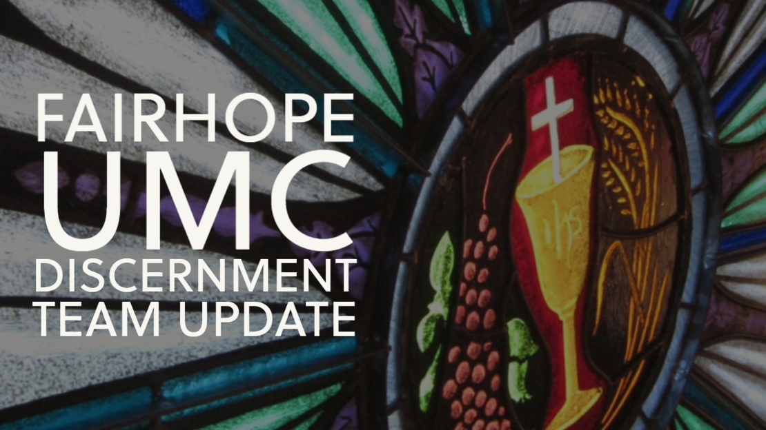 November Update from the Discernment Team