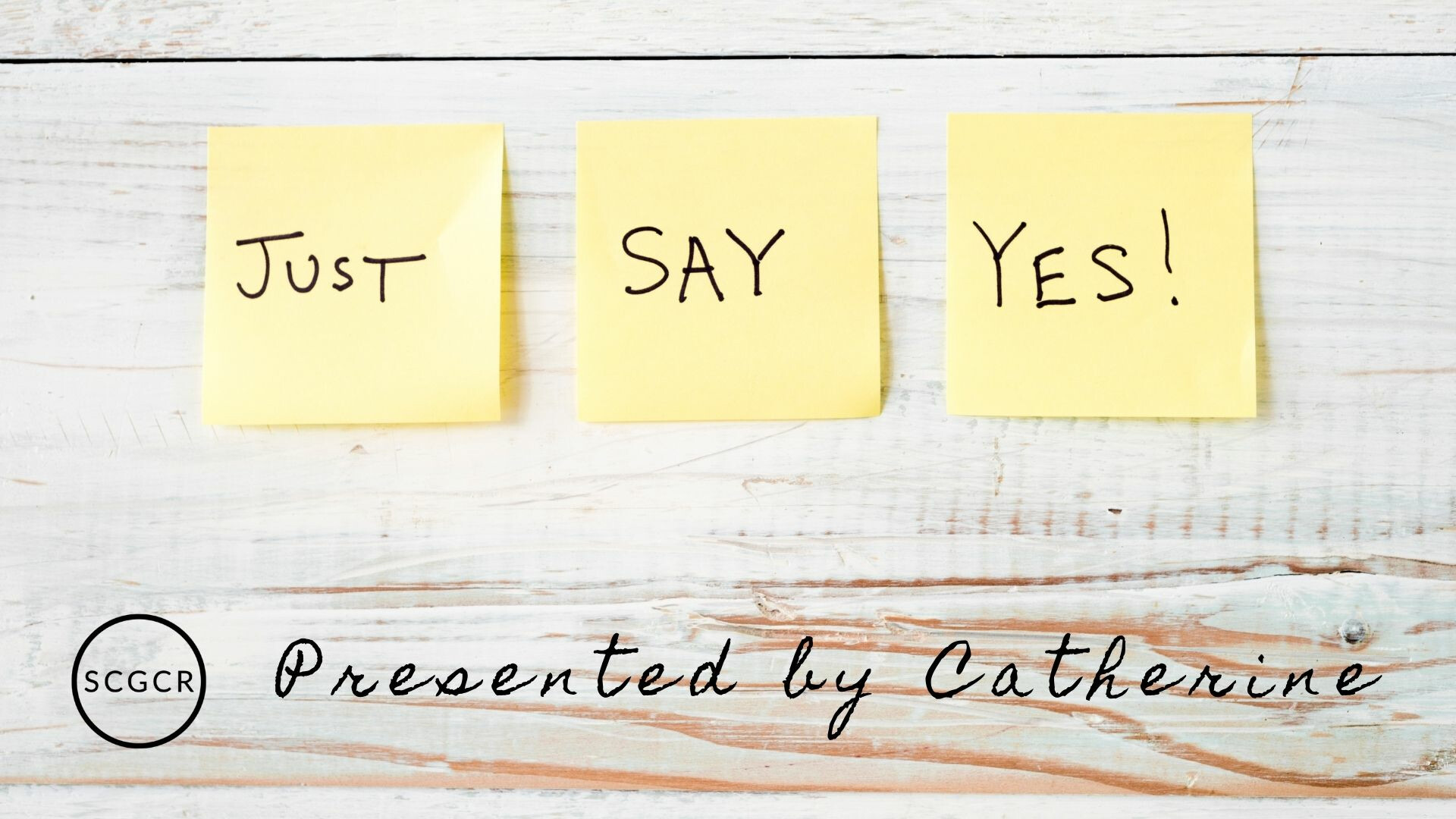 Lesson | Yes: Catherine Boggs