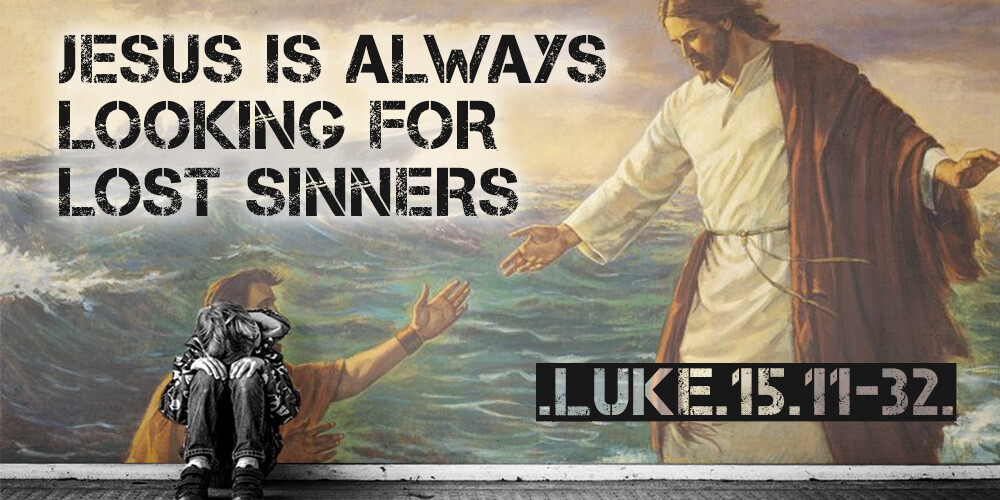 Jesus is Always looking for Sinners episode artwork