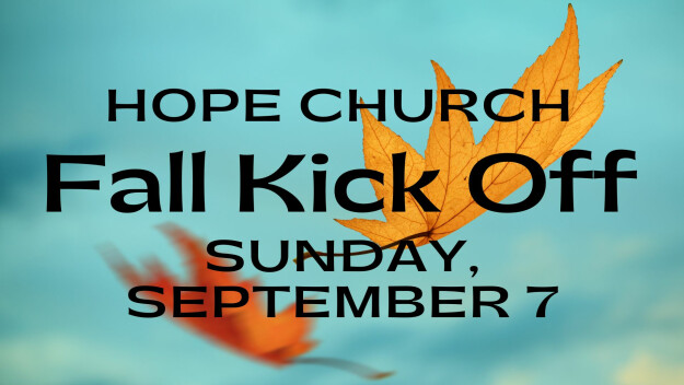 Fall Kick Off