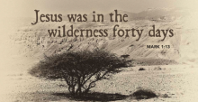Worship Service - Feb 21- First Sunday in Lent