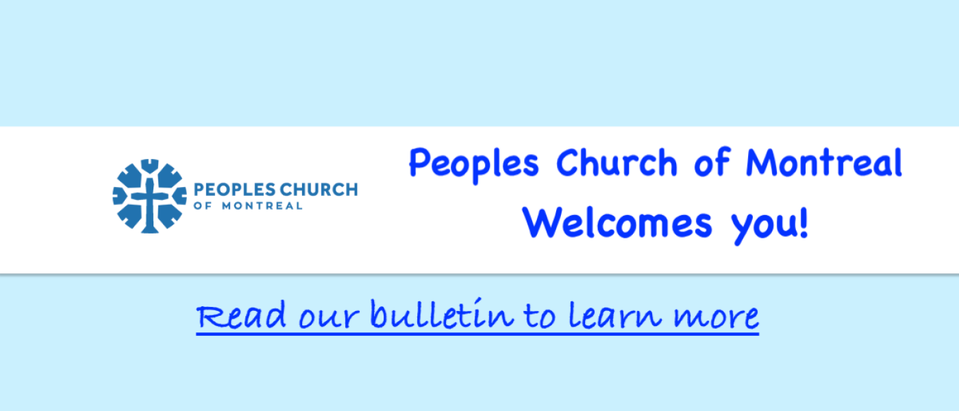 Church bulletin