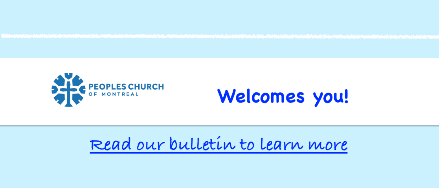 Church bulletin