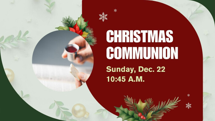 Christmas Communion Service