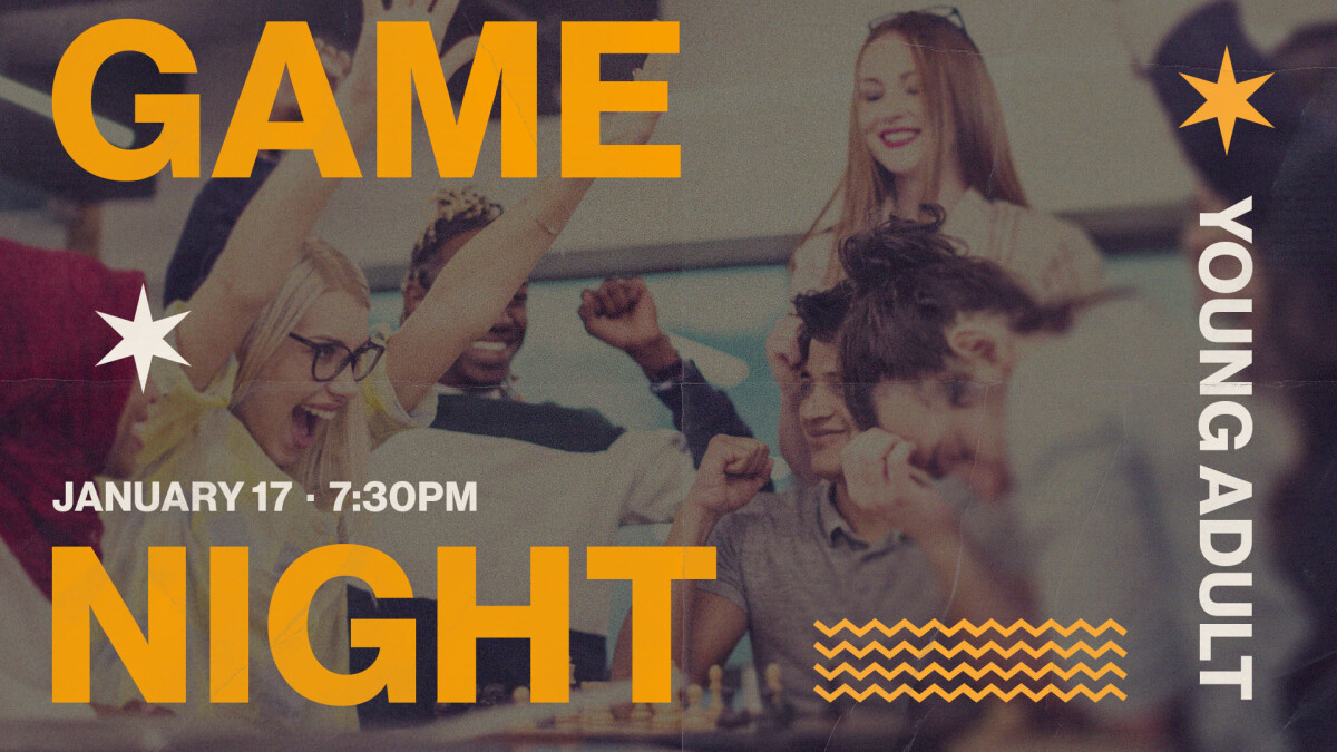 YOUNG ADULTS GAME NIGHT