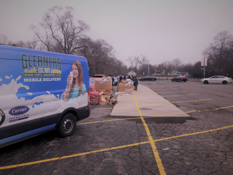 Free Drive-Up Groceries