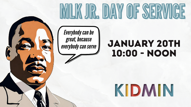 KidMin MLK Day of Service