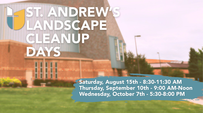 Landscape Clean Up Day!