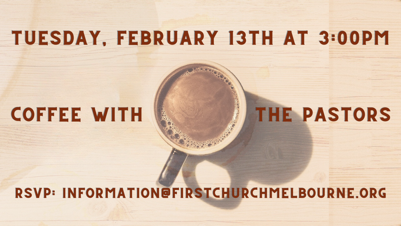 Coffee with the Pastors