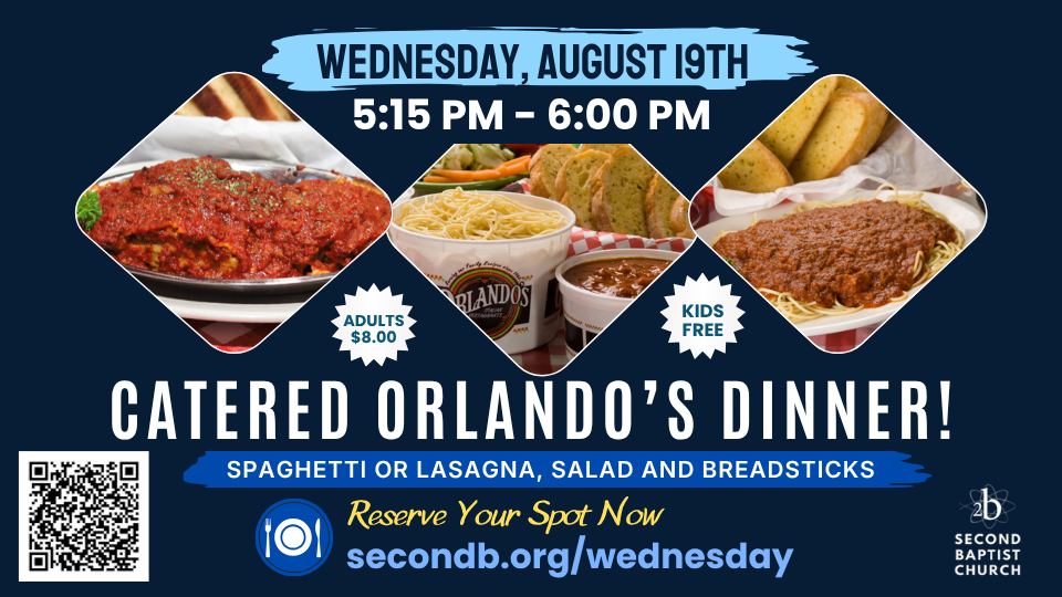 Catered Orlando's Dinner